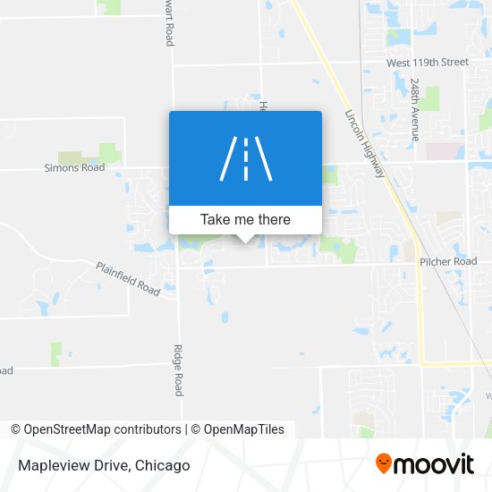Mapa de Mapleview Drive