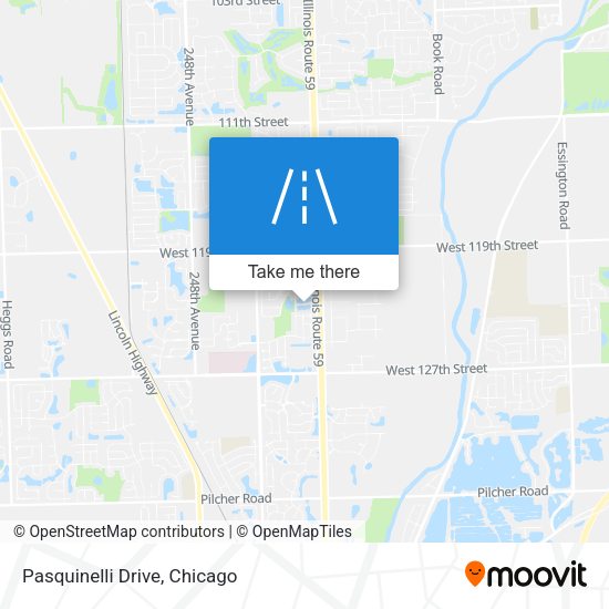 Mapa de Pasquinelli Drive