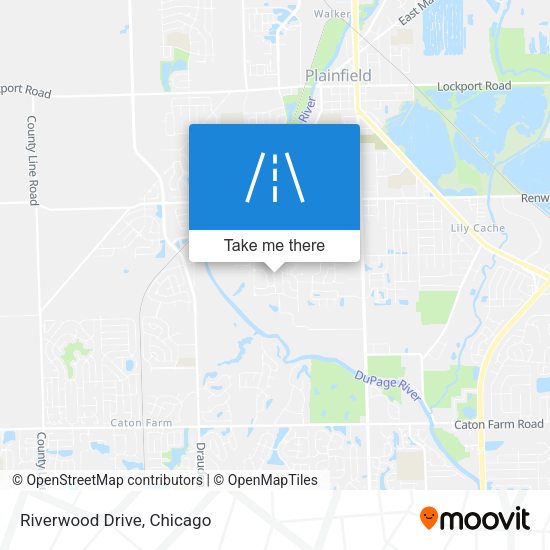Mapa de Riverwood Drive