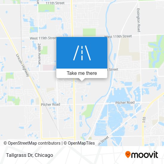 Tallgrass Dr map