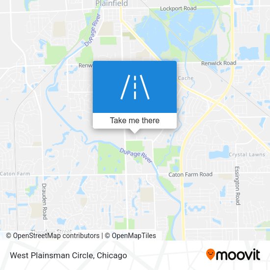 West Plainsman Circle map