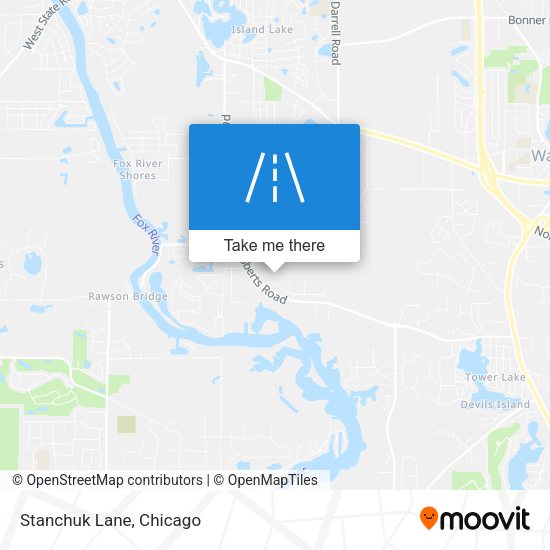 Stanchuk Lane map