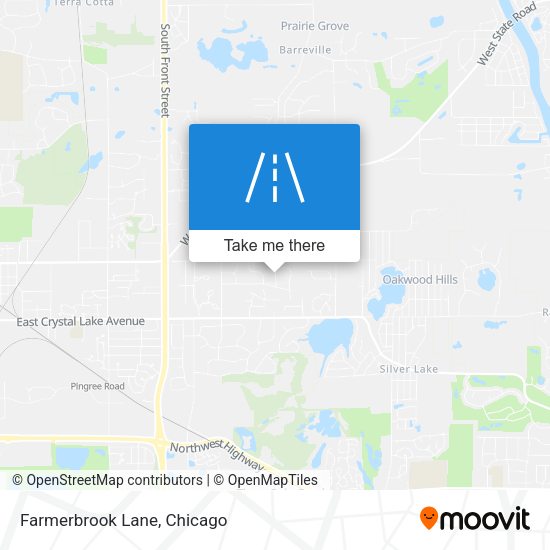 Mapa de Farmerbrook Lane