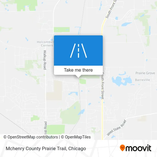 Mchenry County Prairie Trail map