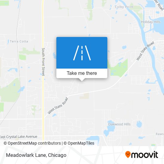 Meadowlark Lane map