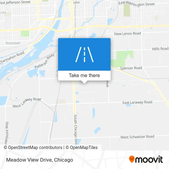 Meadow View Drive map