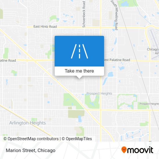 Mapa de Marion Street