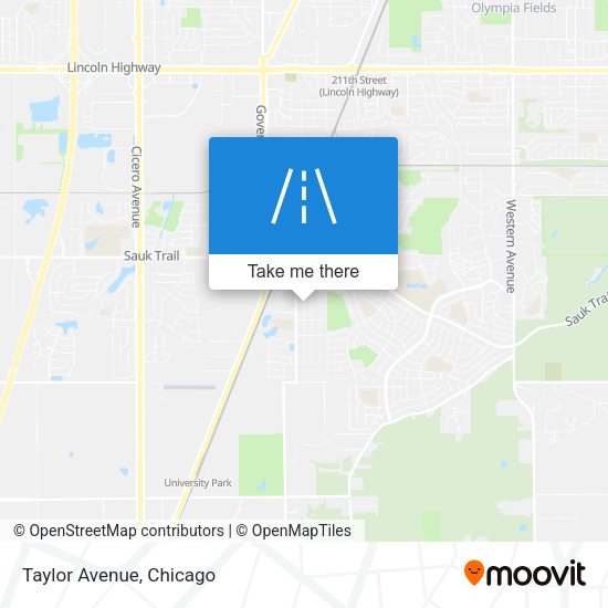 Mapa de Taylor Avenue