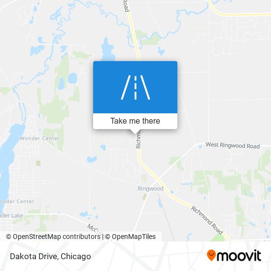 Mapa de Dakota Drive