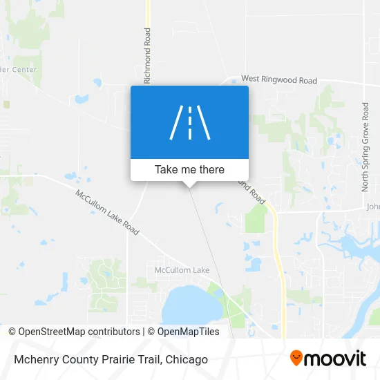 Mchenry County Prairie Trail map