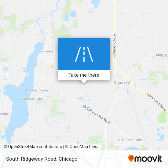 Mapa de South Ridgeway Road