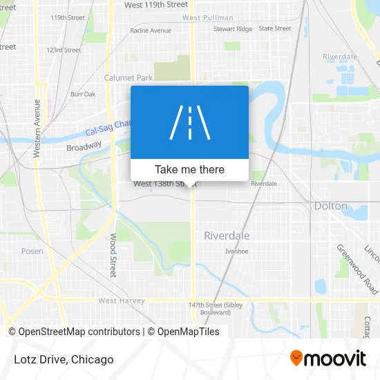 Lotz Drive map