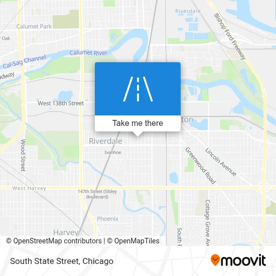 South State Street map