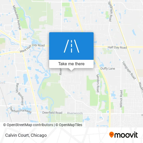 Calvin Court map