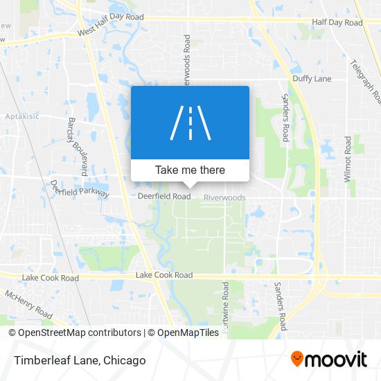 Timberleaf Lane map