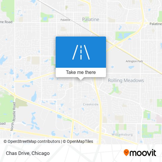 Chas Drive map