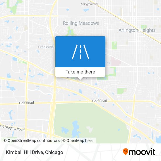 Mapa de Kimball Hill Drive