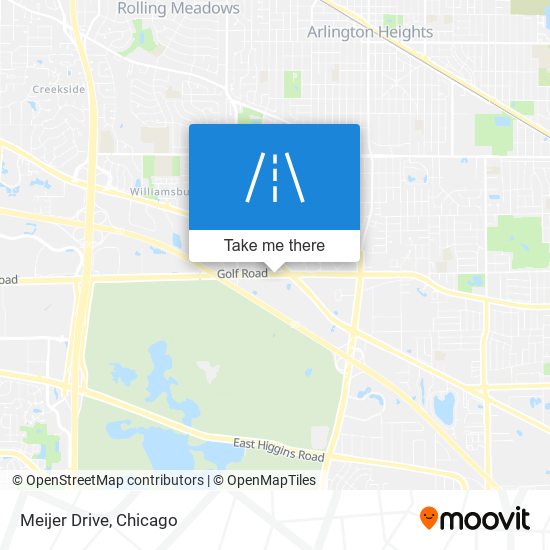 Meijer Drive map