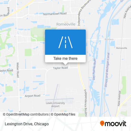 Lexington Drive map