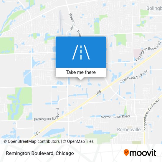 Mapa de Remington Boulevard