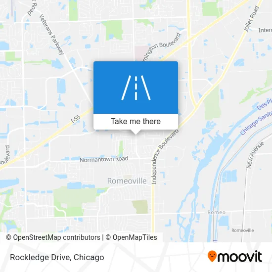 Rockledge Drive map