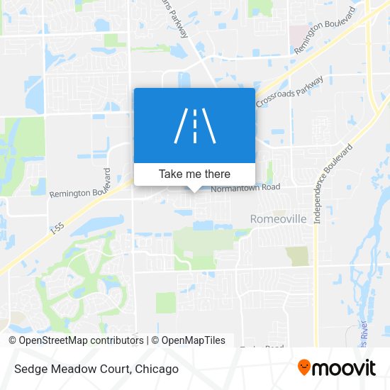 Mapa de Sedge Meadow Court