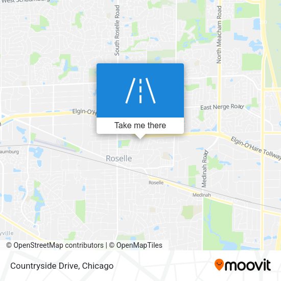 Mapa de Countryside Drive