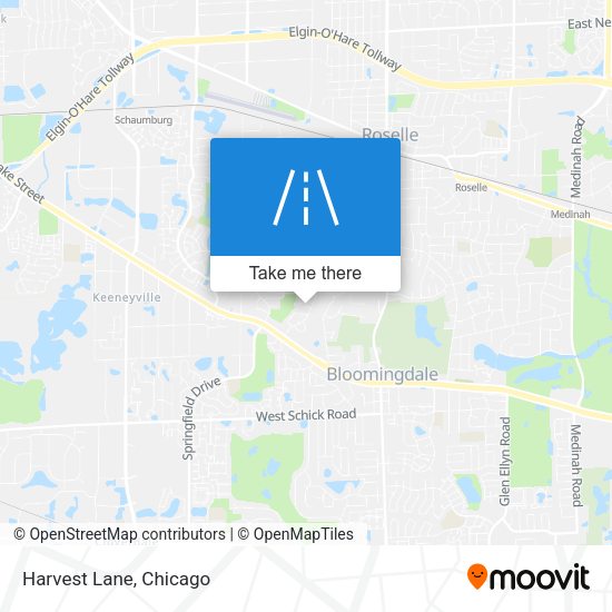 Mapa de Harvest Lane