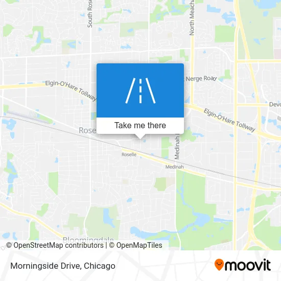 Morningside Drive map