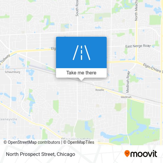 Mapa de North Prospect Street