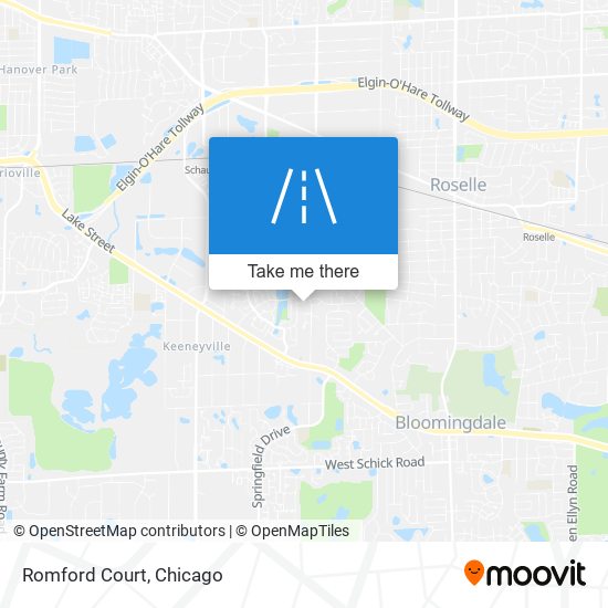 Romford Court map