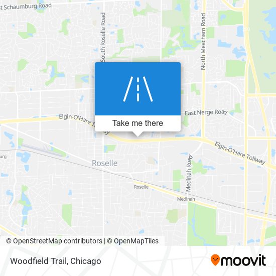 Mapa de Woodfield Trail