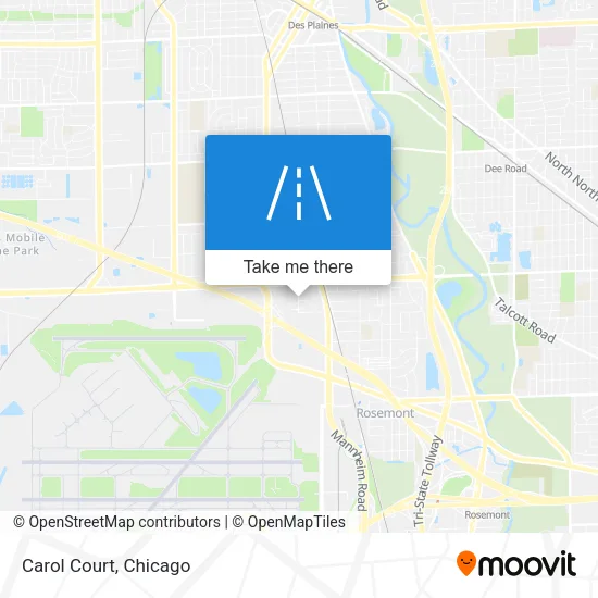 Carol Court map