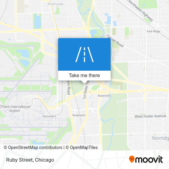 Mapa de Ruby Street