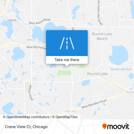 Mapa de Crane View Ct