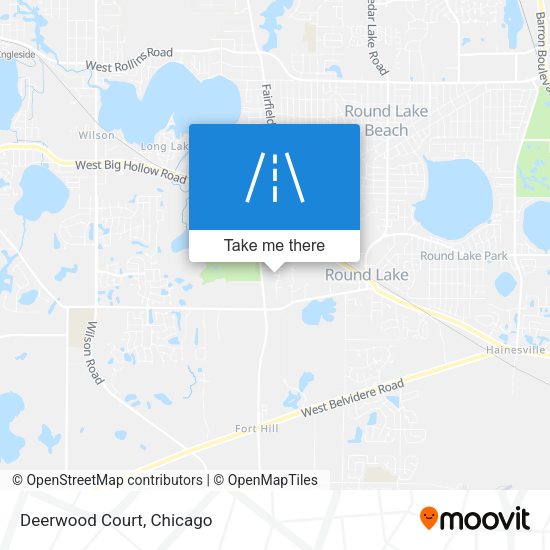 Mapa de Deerwood Court