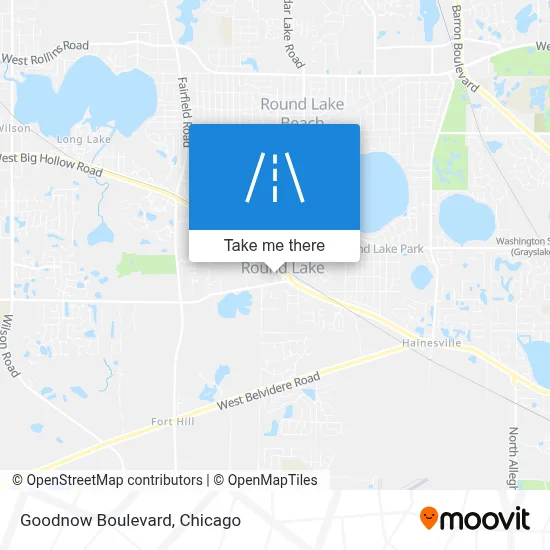 Goodnow Boulevard map