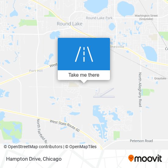 Hampton Drive map