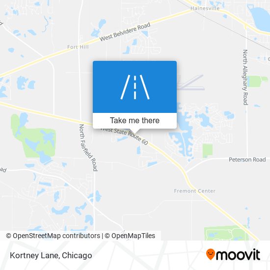 Mapa de Kortney Lane