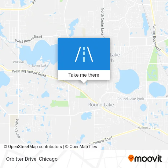 Orbitter Drive map