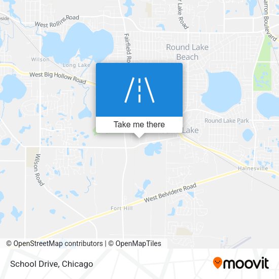 School Drive map