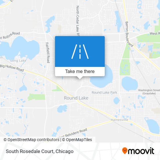 South Rosedale Court map