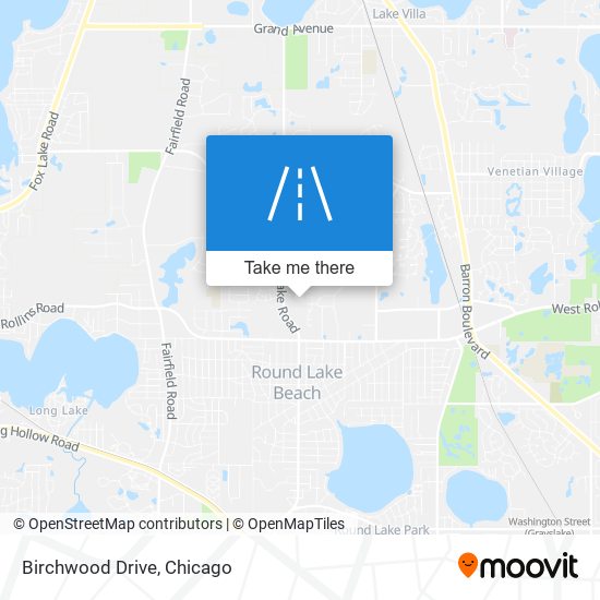 Birchwood Drive map