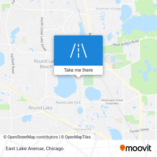 Mapa de East Lake Avenue