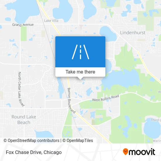 Fox Chase Drive map