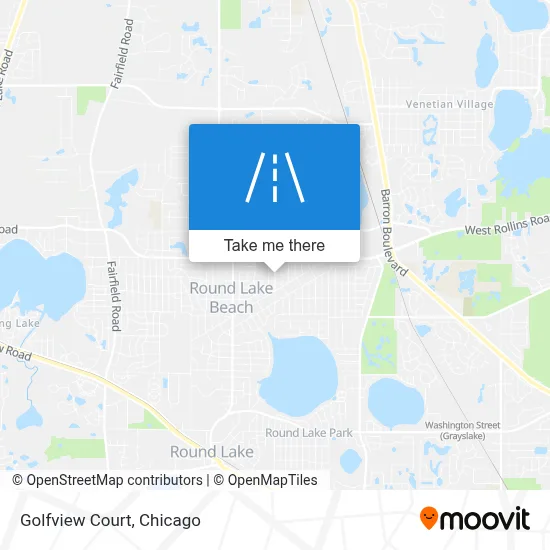 Golfview Court map