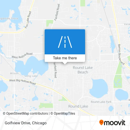 Golfview Drive map