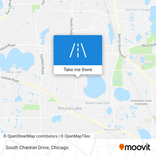 South Channel Drive map