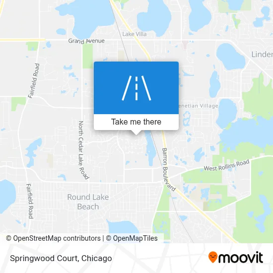 Springwood Court map