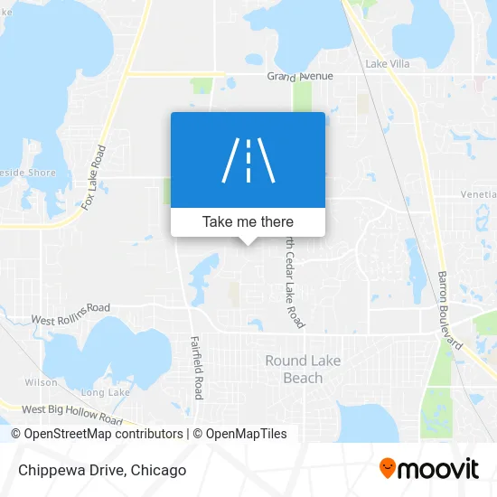 Chippewa Drive map